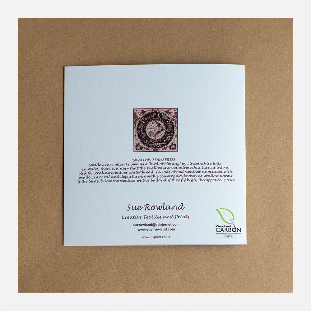 Birds Pack Greetings Card