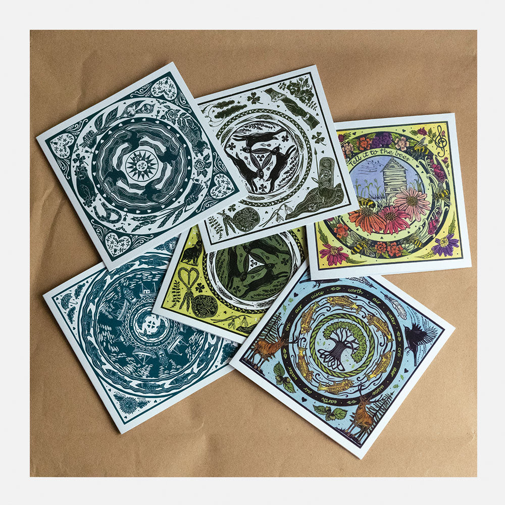 Folklore Greetings Card Pack