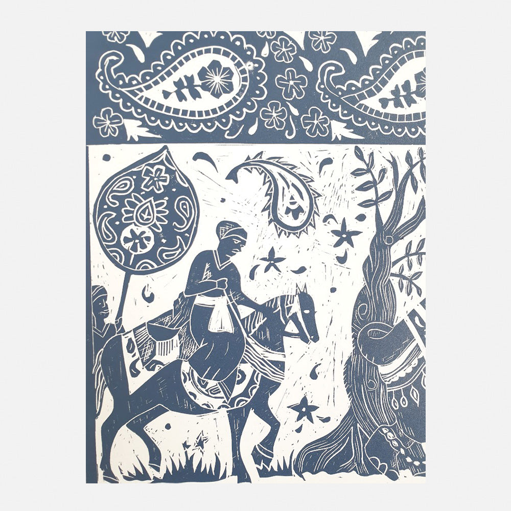 Persian Paisley - Blue