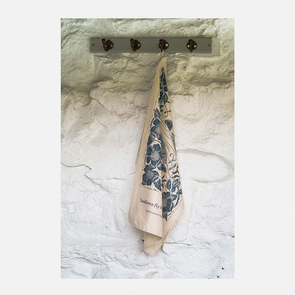 Midsummer Swallows Tea Towel