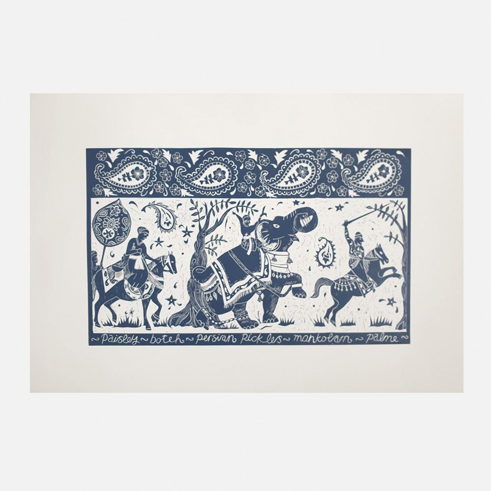 Persian Paisley - Blue